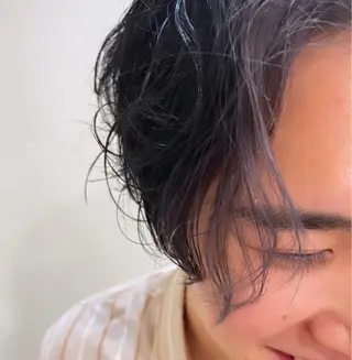 ショート カラー メンズ 馬越 優のヘアスタイル