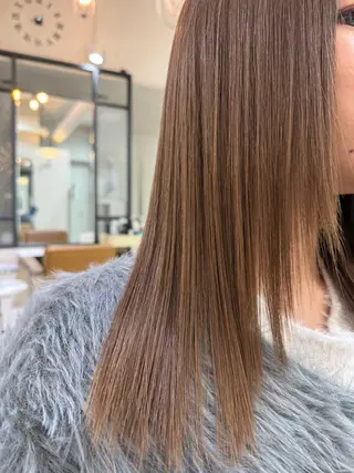 ロング 栗田 優月のヘアスタイル