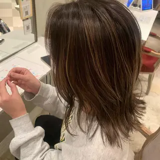 ミディアム カラー BAROQUE gotou 🌙のヘアスタイル