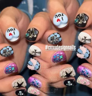 ネイル 🐬Cxxu° Nail✝️のネイルデザイン