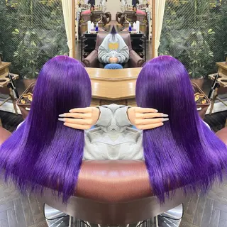 ロング カラー レイヤー/ボブ/ ミニボブ/AOIのヘアスタイル