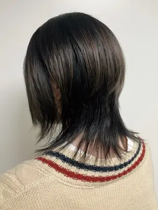 ショート moriofromlondon原宿本店所属・fumikaブリーチ /ウルフのヘアスタイル