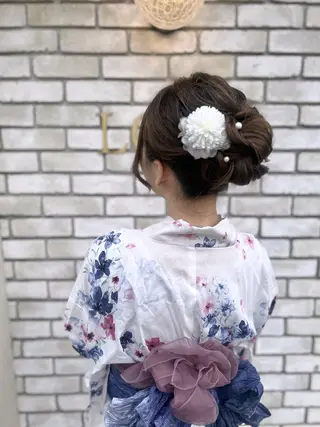 ヘアアレンジ 田中 萌心のヘアスタイル