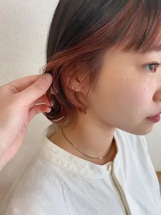 ショート カラー chiho🌛ボブ /髪質改善カラー🫧のヘアスタイル