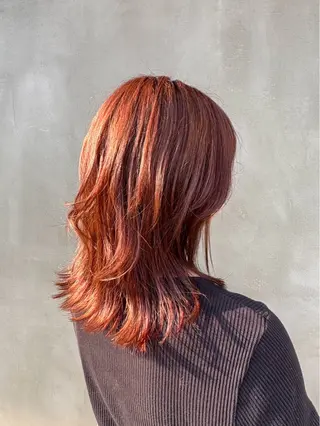 ミディアム カラー 池本 克毅のヘアスタイル
