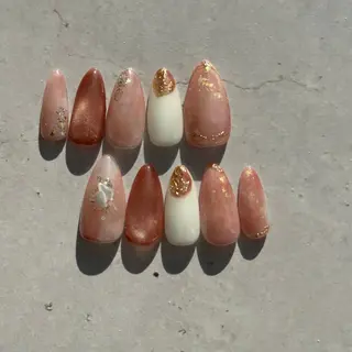 ネイル ⭐︎休業中の練習⭐︎ JNA認定講師髙橋のネイルデザイン