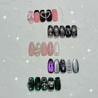 ネイル Purasia高橋✧ マグ/地雷/Y2Kのネイルデザイン