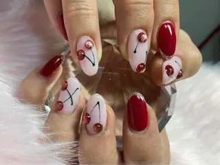 セミロング ネイル nail yukkoのネイルデザイン