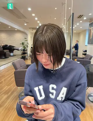 ミディアム NORA HAIR SALON所属・無料カラーモデル 募集中/さくらのヘアスタイル