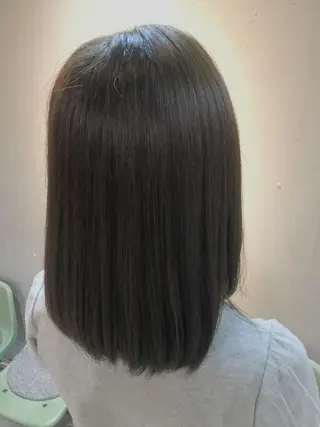 セミロング カラー 代表 中島貴志のヘアスタイル