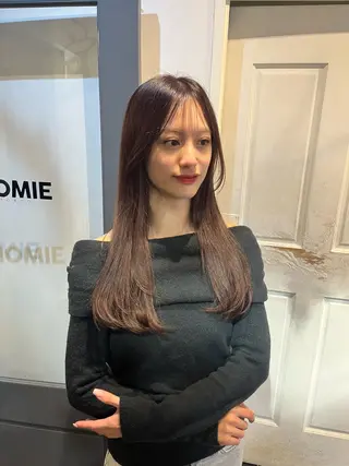 ロング カラー sora / 渋谷 / ハイトーンのヘアスタイル