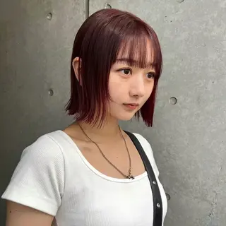 ショート カラー 似合わせhair /モガミユナ🎀のヘアスタイル