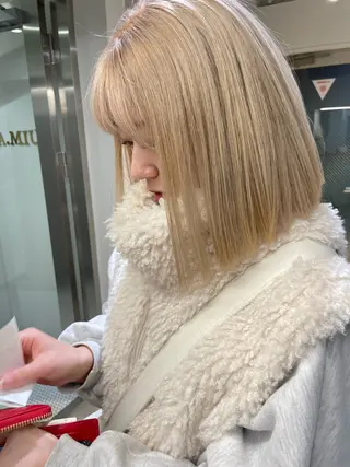 ミディアム LA.MIU★ 八王子店Mayuのヘアスタイル
