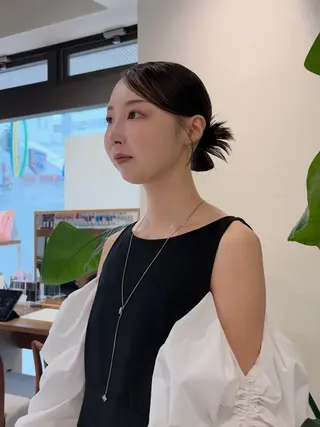 ロング アレンジ/レトロパー マ/眉/atsumiのヘアスタイル