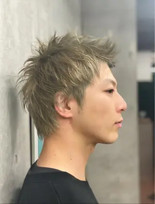 ショート カラー アンリ【Henri】所属・原宿アンリ 山下卓也のヘアスタイル