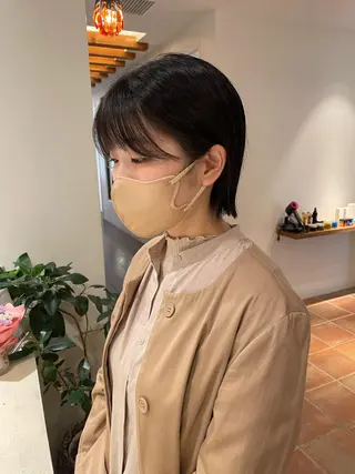 ショート ボブ/レイヤー/ケア パーマ/リュウタのヘアスタイル