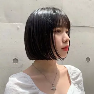 ショート tricot TOKYO AVEDA 表参道店所属・西嶋 祐太のヘアスタイル