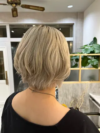 ショート ✨縮毛矯正お任せ 下さい✨鈴木風汰のヘアスタイル