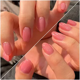 ネイル るか/透明感 カラー/アレンジのヘアスタイル