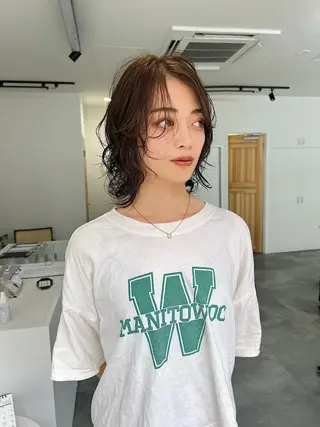 パーマ 加藤 悠真のヘアスタイル