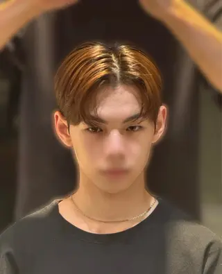 ショート カラー パーマ メンズ YUKI🇰🇷 カルマ／ダウンパーマのヘアスタイル