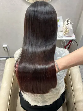 ロング 韓国風透明感カラー／ Natsumiのヘアスタイル