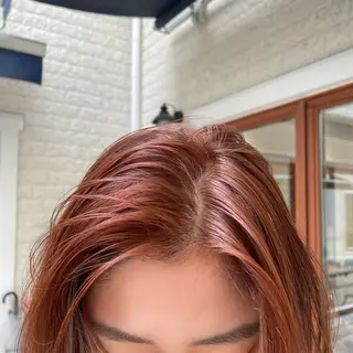 ミディアム カラー ヘアアレンジ 髪質改善ストレート✨ パーマヘア✨YUKIのヘアスタイル