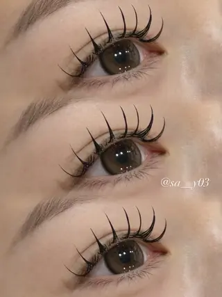マツエク・マツパ BOOBEE eyelash所属・山下 紗采のマツエク・マツパデザイン