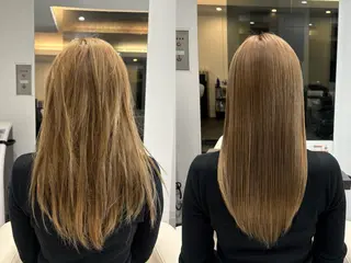 ロング 🌼渋谷韓国ヘア 桑尾幸奈🌼のヘアスタイル