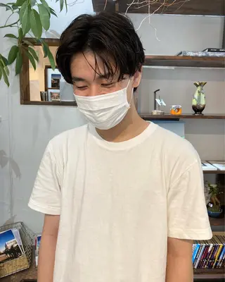 メンズ 金田 夏野のヘアスタイル