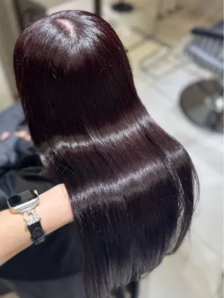 ロング カラー 𝐌𝐢𝐤𝐮/ オタク/暖色カラーのヘアスタイル