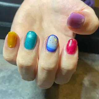 メンズ ネイル メンズガーデン yuriのネイルデザイン