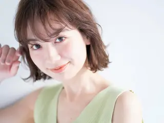 ミディアム ✨透け感カラー✨ 上村一樹のヘアスタイル