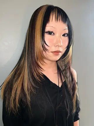 ロング カラー haco＋所属・圧倒的デザイン力 店長🎨RENAのヘアスタイル