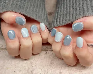 ショート ネイル NailbyN所属・Nail_by N1のネイルデザイン