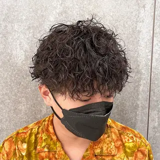 ショート パーマ メンズ 瀧野 翔吾【メンズ特化】のヘアスタイル