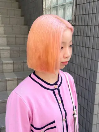 ミディアム カラー ショート/ボブ 🌟齋藤ほのかのヘアスタイル