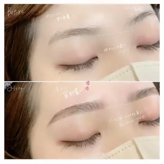 アイブロウ ロレインブロウ八戸店所属・Honma Yuukaのマツエク・マツパデザイン