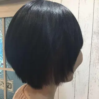 ショート カラー パーマ 金崎 新吾のヘアスタイル