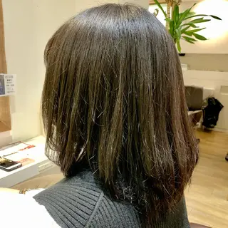ミディアム ヘアアレンジ ショート×カラー 🦊堀米早紀【荻窪】のヘアスタイル