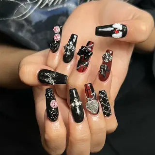 ネイル ⟡.·coco⟡.· 年始予約解放中のネイルデザイン