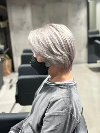 ショート 髪質改善_WHITE RYUSUKEのヘアスタイル