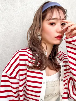 ロング alotta所属・栗本 博史のヘアスタイル