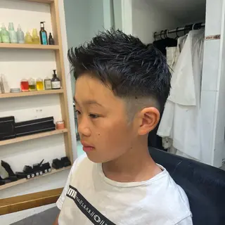 メンズ キッズ GISELA サリナのヘアスタイル