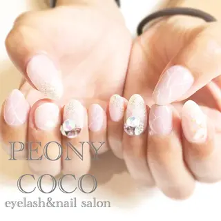 セミロング ネイル マツエク・マツパ Beauty salon STELLA所属・STELLA 大西南帆のマツエク・マツパデザイン