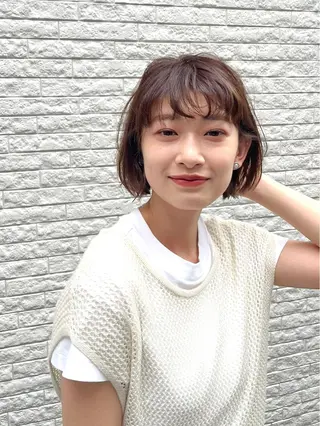 ショート 浦和Lond 山本賢人のヘアスタイル