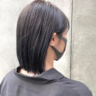 ミディアム カラー ヘアアレンジ tane.所属・【ダメージレス施術】 【透明感】北村 拓也のヘアスタイル