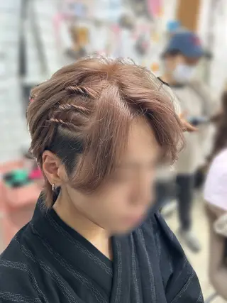 ヘアアレンジ メンズ へアセット/心斎橋 支持率No.1✨🌈のヘアスタイル