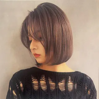 ミディアム uta所属・カットモデル募集 トモカのヘアスタイル
