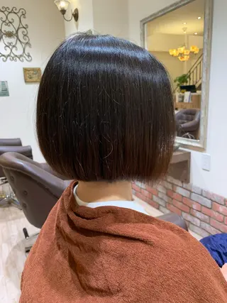 ショート カラー ヘアアレンジ 髪質改善&Spa fee南越谷2号店所属・髪質改善/南越谷/ 山岸彩夏のヘアスタイル